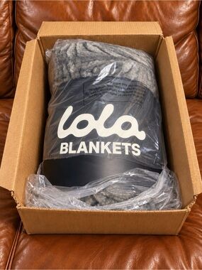 Lola Blanket- The Lola XL- Timberwolf Tip Dye